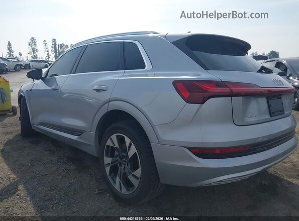 WA1AAAGE3NB004672 2022 AUDI E-TRON Silver უკანა მარცხენა