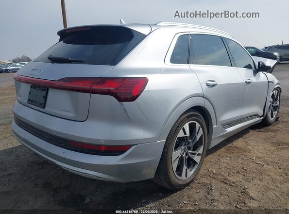 WA1AAAGE3NB004672 2022 AUDI E-TRON Silver უკანა მარჯვენა