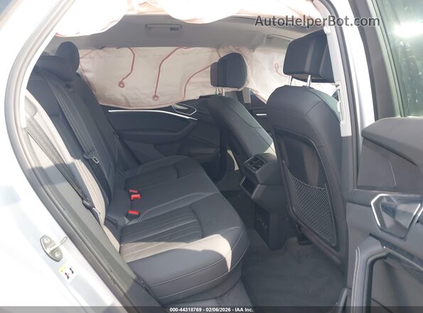 WA1AAAGE3NB004672 2022 AUDI E-TRON Silver VIN კოდის სტიკერის ხედი