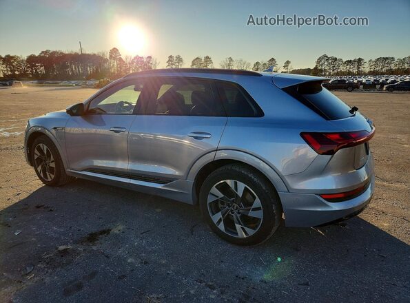 WA1AAAGE5NB007458 2022 AUDI E-TRON Серебряный Задняя левая четверть