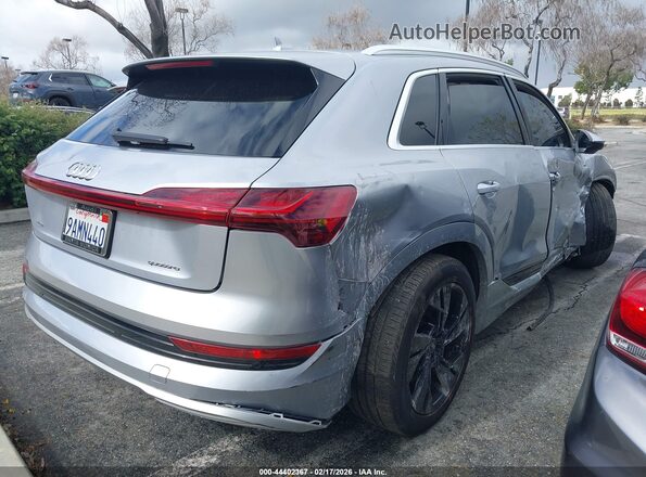 WA1AAAGE6NB020459 2022 AUDI E-TRON Silver წინა ხედი