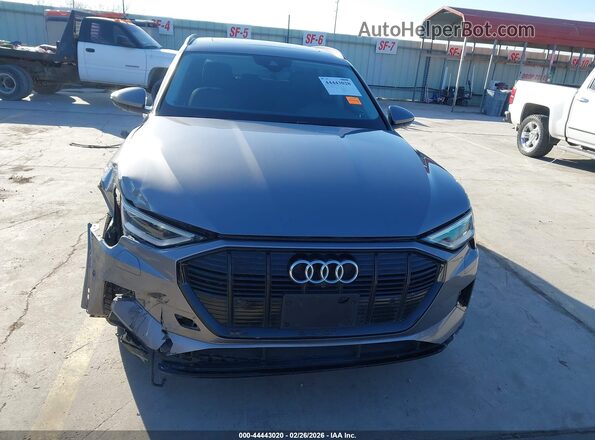 WA1AAAGE7MB012482 2021 AUDI E-TRON Gray უკანა სალონის ხედი