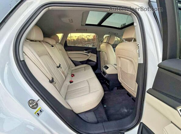WA1AAAGE8MB010286 2021 AUDI E-TRON Белый Вид сзади