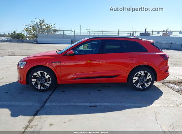 WA1AAAGE9NB013621 2022 AUDI E-TRON Orange 