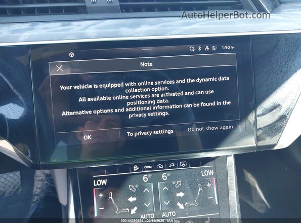 WA1AAAGE9NB013621 2022 AUDI E-TRON Orange 