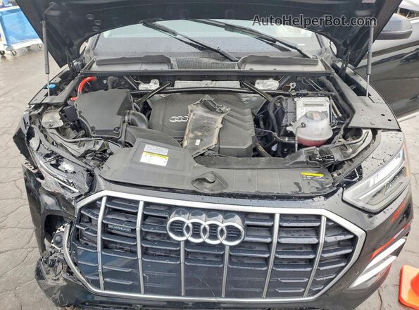 WA1ABAFY8P2061686 2023 AUDI Q5 Black Vista del compartimento del motor