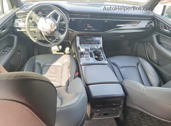 WA1ACBF76PD013750 2023 AUDI Q7 Black Вид панелі приладів