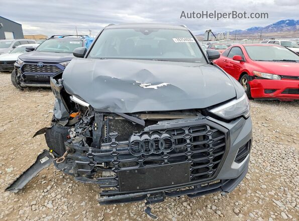 WA1AECF30K1077709 2019 AUDI Q3 Gray Դիմացի տեսք