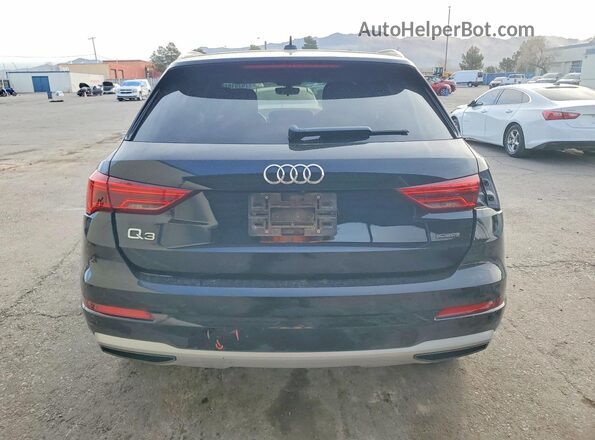 WA1AECF32L1080449 2020 AUDI Q3 Black უკანა ხედი