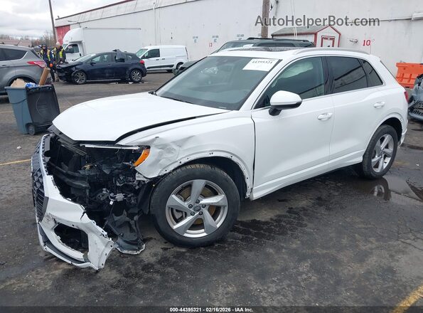 WA1AECF36K1070229 2019 AUDI Q3 White Vista tres cuartos delantera izquierda