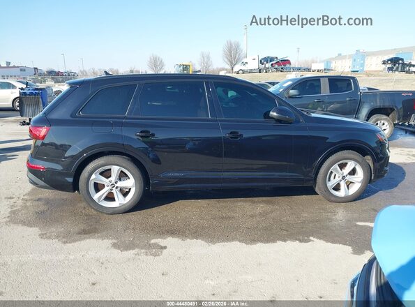 WA1AJAF75MD013654 2021 AUDI Q7 Black Սալոնի հետևի տեսք