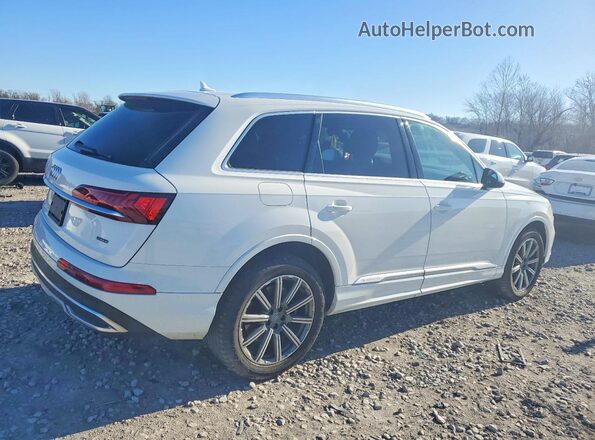 WA1AJBF76ND005635 2022 AUDI Q7 White უკანა მარჯვენა