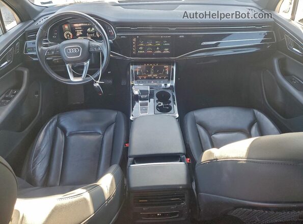WA1AJBF76ND005635 2022 AUDI Q7 White წინა პანელის ხედი