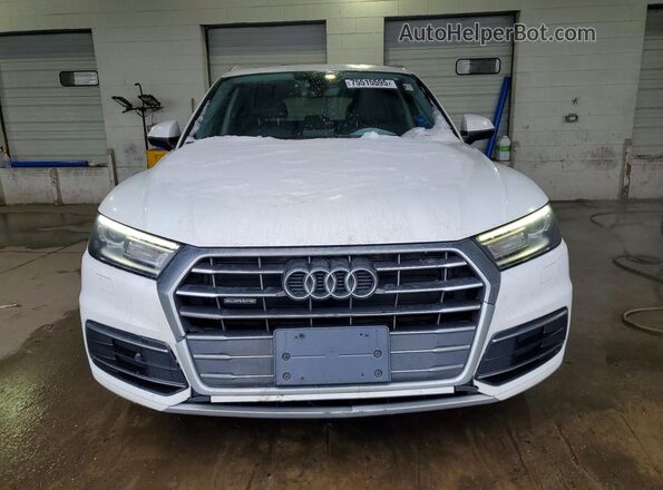 WA1ANAFY4J2007980 2018 AUDI Q5 White Front view