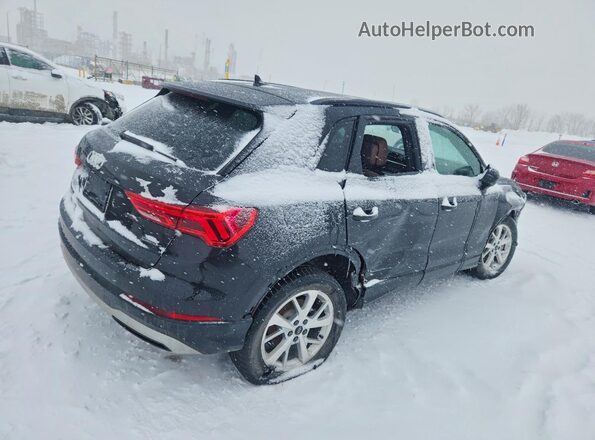 WA1AUCF32R1104292 2024 AUDI Q3 Black Задня права чверть