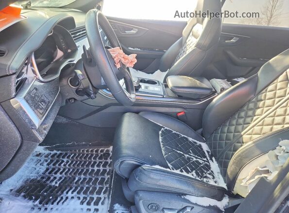 WA1AWAF19MD017588 2021 AUDI SQ8 Black წინა სალონის ხედი