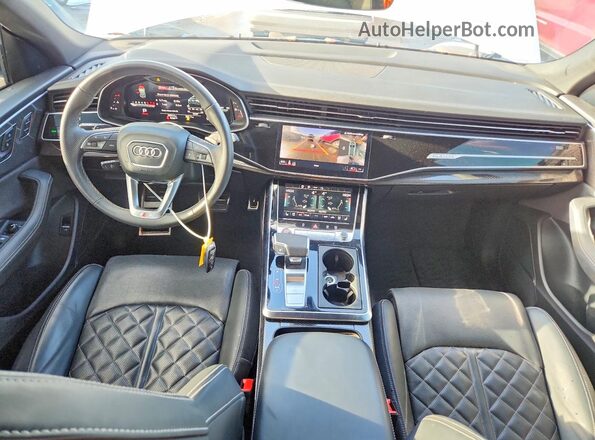 WA1AWBF12PD007978 2023 AUDI SQ8 White Dashboard view