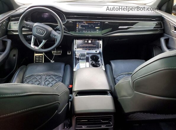 WA1AWBF13PD038169 2023 AUDI SQ8 Black Вид панелі приладів