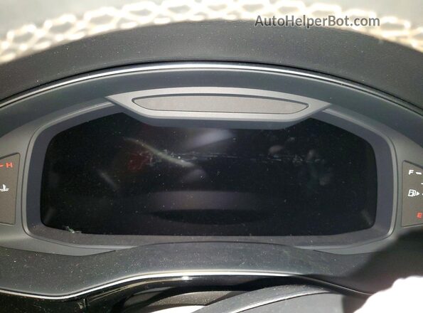 WA1AWBF72SD004172 2025 AUDI SQ7 Gray Instrument cluster view