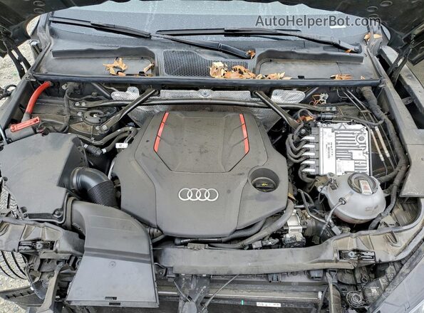 WA1B4AFY2R2021833 2024 AUDI SQ5 Black ძრავის განყოფილების ხედი