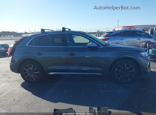 WA1B4AFY4M2064238 2021 AUDI SQ5 Gray Սալոնի հետևի տեսք
