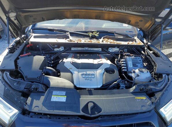 WA1B4AFY5L2120234 2020 AUDI SQ5 Gray Vista del compartimento del motor