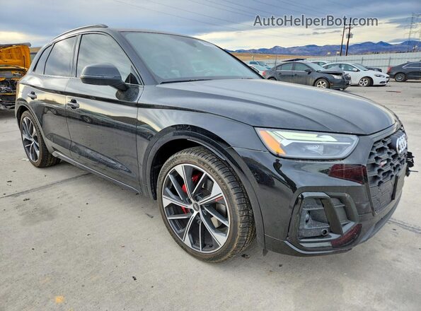 WA1B4AFY5M2032124 2021 AUDI SQ5 Black Front right