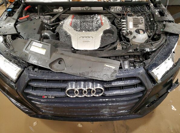 WA1B4AFYXL2056918 2020 AUDI SQ5 Black Vista del compartimento del motor