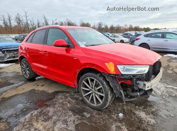 WA1BCCFS4JR021175 2018 AUDI Q3 Red Առջևի աջ
