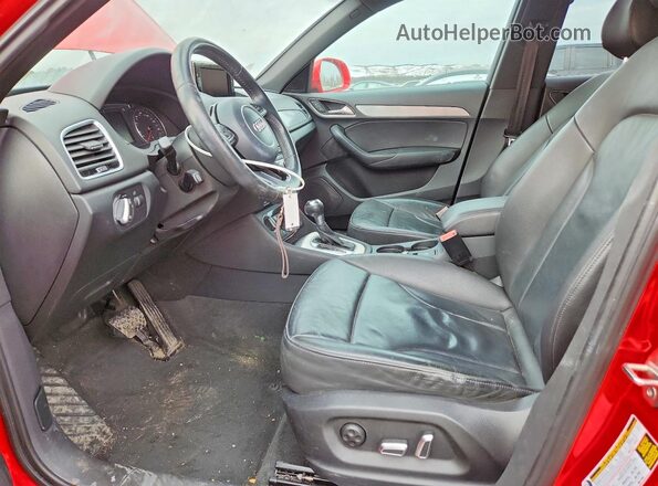 WA1BCCFS4JR021175 2018 AUDI Q3 Red Սալոնի դիմացի տեսք