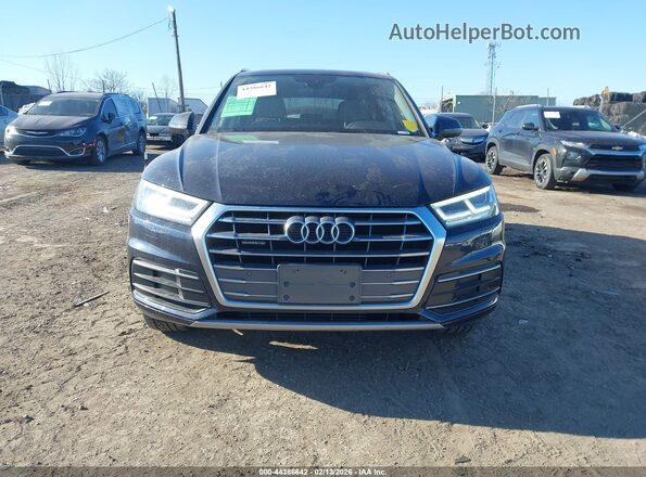 WA1BNBFY8J2040331 2018 AUDI Q5 Blue Սարքավորումների վահանակի տեսք