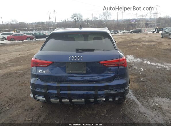 WA1BUCF36N1125905 2022 AUDI Q3 Blue 
