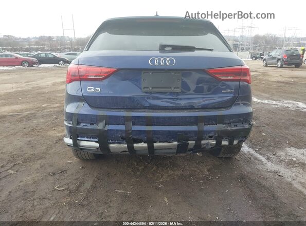 WA1BUCF36N1125905 2022 AUDI Q3 Blue Vista frontal