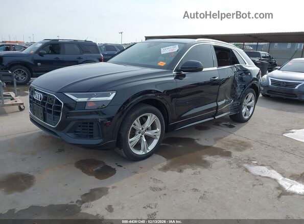 WA1BVAF13LD002896 2020 AUDI Q8 Black Vista tres cuartos delantera izquierda