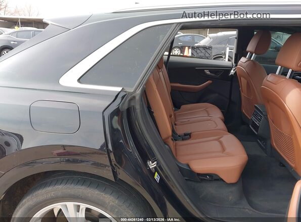 WA1BVAF13LD002896 2020 AUDI Q8 Black Vista de la etiqueta del VIN