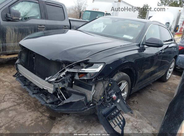 WA1BVAF19LD008718 2020 AUDI Q8 Black წინა მარცხენა ხედი სამი მეოთხედიდან
