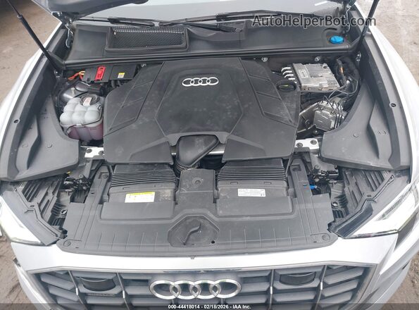WA1BVBF1XND016609 2022 AUDI Q8 Blue Widok z tyłu
