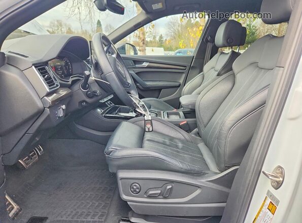 WA1C4AFY2N2039036 2022 AUDI SQ5 White Widok wnętrza z przodu