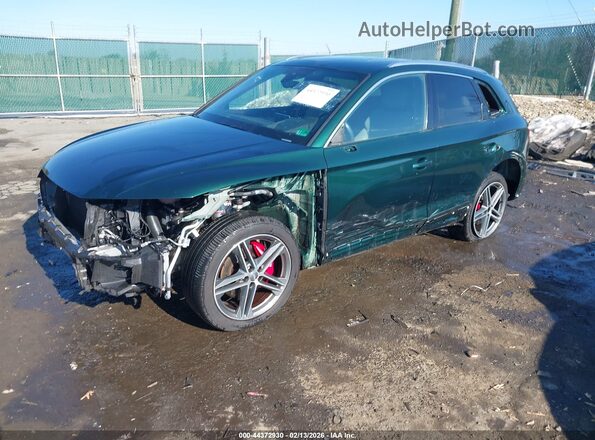 WA1C4AFY4K2096074 2019 AUDI SQ5 Green Przód lewy
