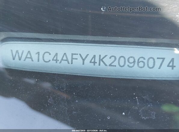 WA1C4AFY4K2096074 2019 AUDI SQ5 Green Widok komory silnika