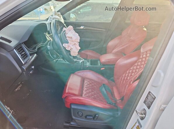 WA1C4AFY8L2027289 2020 AUDI SQ5 White Vista interior delantera
