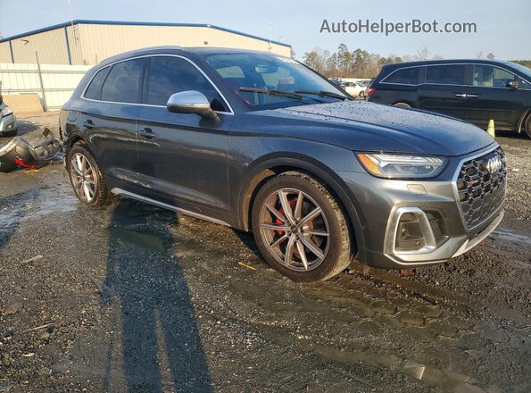 WA1C4AFYXM2064443 2021 AUDI SQ5 Charcoal წინა მარჯვენა