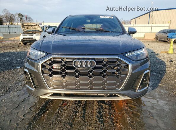 WA1C4AFYXM2064443 2021 AUDI SQ5 Charcoal წინა ხედი