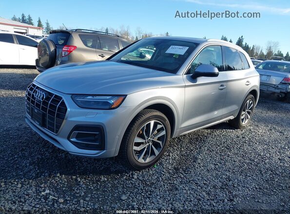 WA1CAAFYXM2025666 2021 AUDI Q5 Silver 