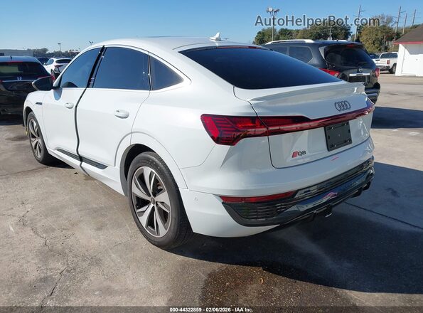 WA1CAAGE3RB017078 2024 AUDI Q8 E-TRON Белый Задняя левая четверть