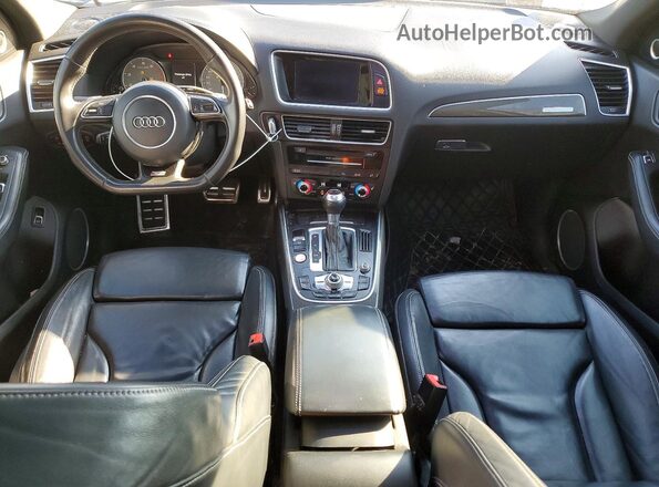 WA1CCAFP9GA012581 2016 AUDI SQ5 Gray Առջևի վահանակի տեսք