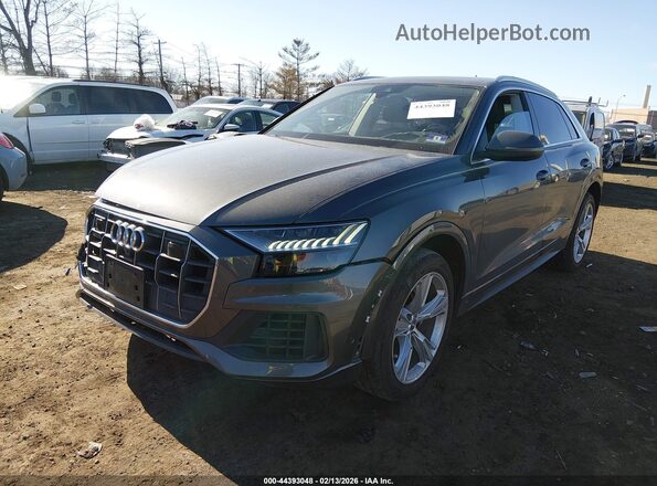 WA1CVAF10KD027354 2019 AUDI Q8 Gray Front left
