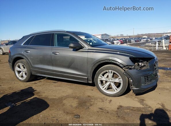WA1CVAF10KD027354 2019 AUDI Q8 Gray Rear interior view
