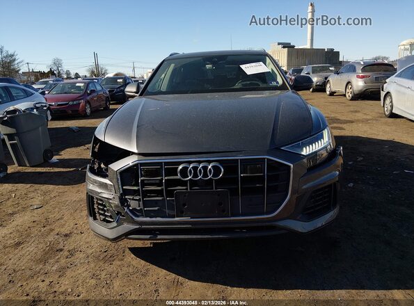 WA1CVAF10KD027354 2019 AUDI Q8 Gray Instrument cluster view