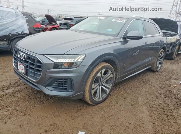 WA1CVAF17KD008901 2019 AUDI Q8 Gray 